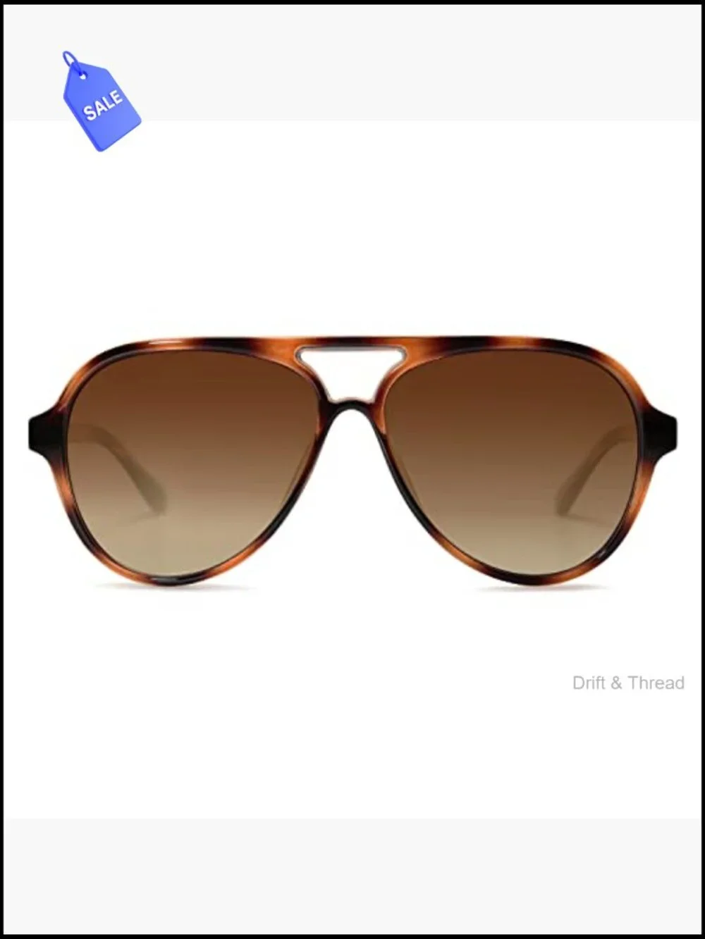 Classic Polarized Aviator Sunglasses UV400 for Women Men Retro Stylish Shades
